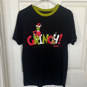 Dr. Seuss Grinch Black T-Shirt